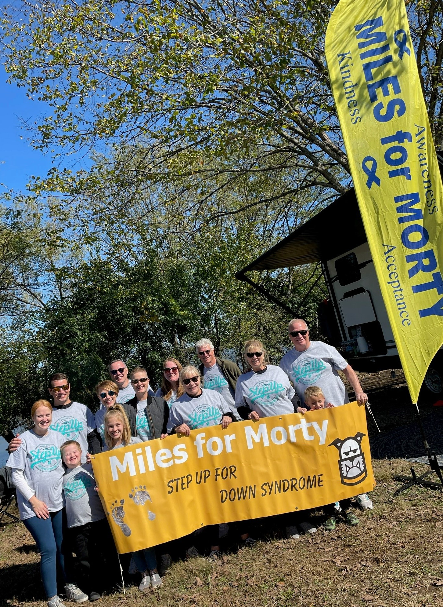 Miles For Morty 2021 Walk Team Photo