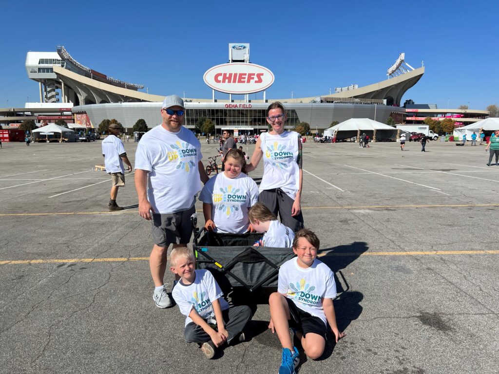 Heigele Family Step Up For Down Syndrome Walk 2022